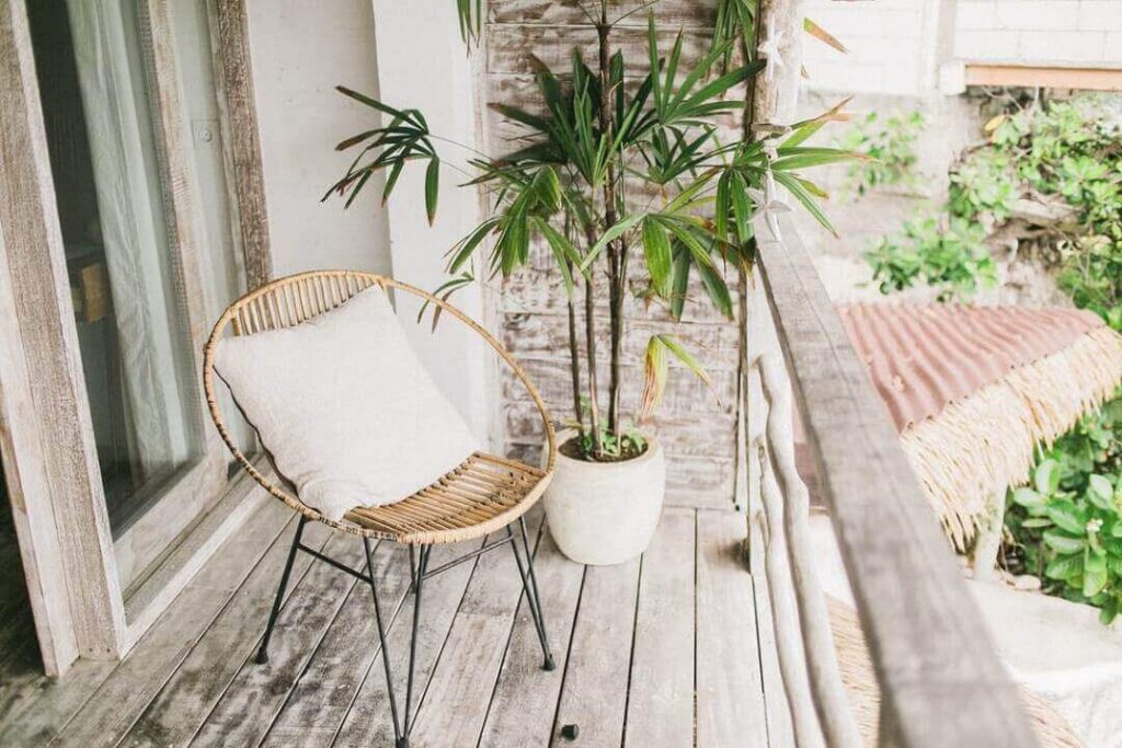 Arredo giardino ecologico