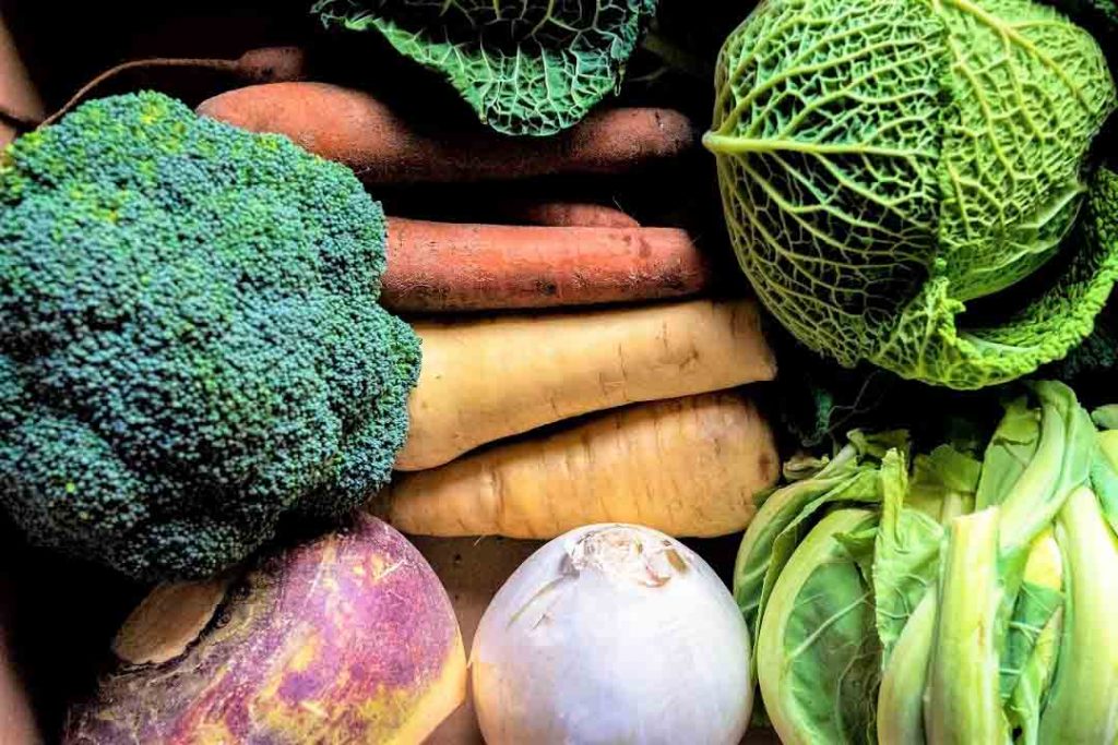 verdure di stagione Gennaio